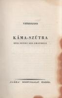 Vátszjájána: 
Káma-szútra. Régi hindu ars amatoria. (Számozott.)
Budapest, (1947). ,,Barka" K...