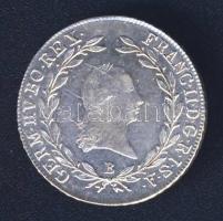 Ausztria/magyar verdejel 1804B 20Kr Ag II.Ferenc T:2 juszt.