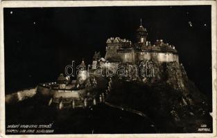 1927 Szepesváralja, Spisské Podhradie, Kirchdrauf; Szepes vára a XVII. században / Zipser Burg / Spissky Hrad / castle ruins in the 17th century. Kopasz photo (fl)