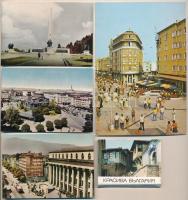 45 db MODERN bolgár képeslap vegyes minőségben / 45 modern Bulgarian postcards in mixed quality