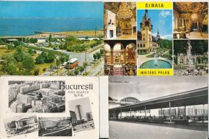 27 db MODERN román képeslap vegyes minőségben / 27 modern Romanian postcards in mixed quality