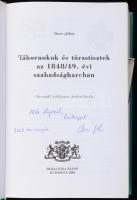 Bona Gábor: Tábornokok és törzstisztek a szabadságharcban 1848-49. DEDIKÁLT! Bp., 2000, Heraldika. H...