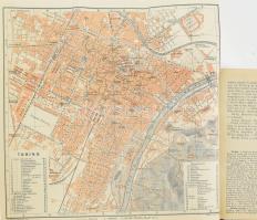 Karl Baedeker: L'Italie des Alpes a Naples. Manuel abrégé du Voyageur. Leipzig - Paris, 1909, K...