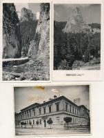 5 db RÉGI erdélyi város képeslap vegyes minőségben / 5 pre-1945 Transylvanian town-view postcards in mixed quality