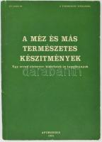 Jarvis, D[eForest] C[linton]: A méz és más természetes készítmények. Egy orvos életműve: kísérletek és tanulmányok. Ford.: Szabados András. Bukarest, 1976, Apimonda. Kiadói papírkötés, kissé kopott borítóval.