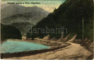 1916 Visóvölgy, Valea Viseului (Máramaros); Kárpáti szoros a Visó völgyében / gorge (EK)