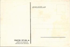 Fenczik István dr. kárpátaljai miniszter és országgyűlési képviselő (fl)