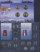 7db klf db európai ország kereskedői szettje