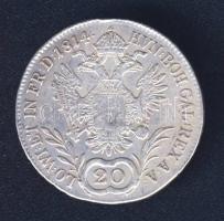 Ausztria 1814A 20Kr Ag I.Ferenc T:2-/3