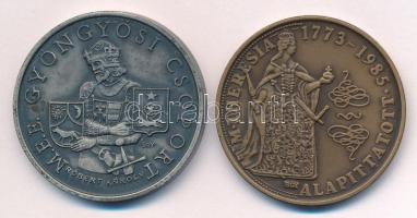 Bognár György (1944-) 1984. "MÉE Gyöngyös - Róbert Károly / 650 éves Gyöngyös 1334-1984" k...