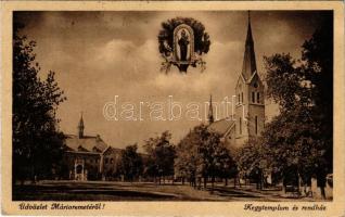 1943 Budapest II. Máriaremete, Kegytemplom és rendház (EK)