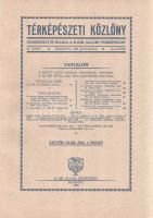[Folyóirat] Térképészeti Közlöny. III. kötet, 1-4. füzet. [Teljes, két kötetben.]
Budapest, 1934-19...
