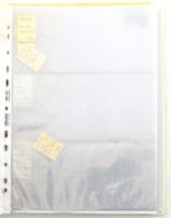 Négygyűrűs berakó, összesen 46db, főleg hármas osztású, valamint egyes és négyes osztású berakólappa...