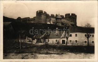 1926 Dévény, Theben a. d. Donau, Devín (Pozsony, Bratislava); Devínsky hrad / vár / castle (fl)