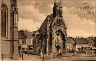 1912 Kassa, Kosice; Szent Mihály kápolna. Nyulászi Béla kiadása / chapel