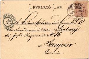 1898 (Vorläufer) Kassa, Kosice; Székesegyház, belső. Maurer Adolf kiadása / cathedral, interior. Art...