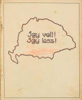 cca 1940 Történelmi munkanapló berajzolható vaktérképekkel. 1. számú. Berajzolt, könyvtest elvált, f...