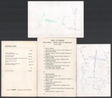 Majláth Jenő (1929-2001) zeneszerző, A Záray-Vámosi énekesduó, Pop Edina, Harangozó Teri és más ének...