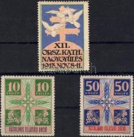 3 db Katholikus levélzáró