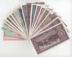 20db-os vegyes pengő, inflációs pengő és forint bankjegy tétel, közte 2006. 500Ft "A forradalom...