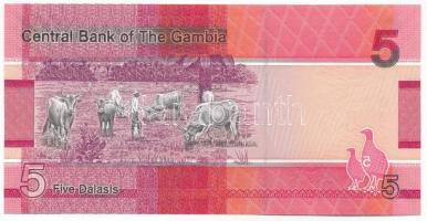 Gambia 2023. 5D T:UNC 
Gambia 2023. 5 Dalasis C:UNC