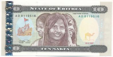 Eritrea 1997. 10N T:UNC Eritrea 1997. 10 Nakfa C:UNC Krause P#3