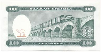 Eritrea 1997. 10N T:UNC
Eritrea 1997. 10 Nakfa C:UNC
Krause P#3