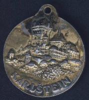 Csehszlovákia DN. "Karlstein-IV.Károly" ffm emlékérem T:2