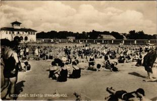 Kecskemét, Széktói strandfürdő. Komar Gyula kiadása (EK)