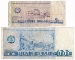NDK 1975. 5M + 100M T:VG,F
GDR 1975. 5 Mark + 100 Mark C:VG,F