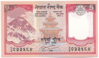 Nepál DN (2010-2015) 5R T:AU Nepal ND (2010-2015) 5 Rupees C:AU Krause P#60