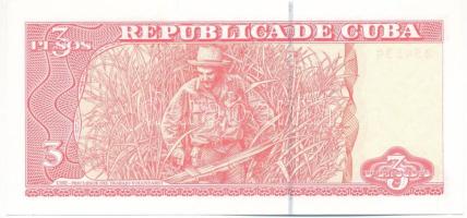 Kuba 2004. 3P "Che Guevara" T:UNC,AU az egyik sarkán vízfolt
Cuba 2004. 3 Pesos "Che...
