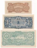 Malajzia / Japán megszállás DN (1942) 50c "Banános Bankjegy", "MP" + DN (1942-19...