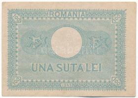 Románia 1945. 100L T:F
Romania 1945. 100 Lei C:F
Krause P#78