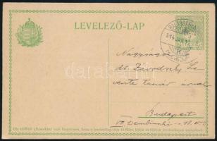 1914 Miskolczy-Simon János (1880.-1914.) levéltáros, kutató. levéltáros miskolci helytörténész autog...