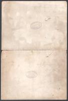 1940 Bp., Hotel Dunapalota Ritz, társasági összejövetel, 2 db nagyméretű fotó, Stemmer Vilmos fotori...