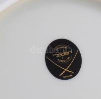 Zepter hat személyes porcelán étkészlet, aranyozott, matricás, jelzett, hibátlan