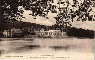 Bagnoles-de-l'Orne, Le Lac et le Casino du Lac / lake, casino