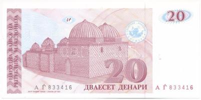 Észak-Macedónia 1993. 20D T:UNC
North Macedonia 1993. 20 Denari C:UNC
Krause P#10
