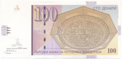 Észak-Macedónia 2002. 100D T:UNC North Macedonia 2002. 100 Denari C:UNC Krause P#16d