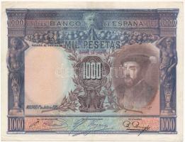 Spanyolország 1925. 1000P T:F Spain 1928.1000 Pesetas C:F