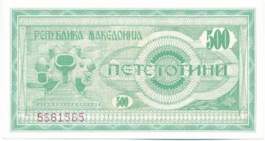Észak-Macedónia 1992. 500D T:UNC,AU
North Macedonia 1992. 500 Denari C:UNC,AU
Krause P#5