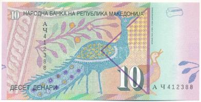 Észak-Macedónia 1996. 10D T:UNC North Macedonia 1996. 10 Denari C:UNC Krause P#14