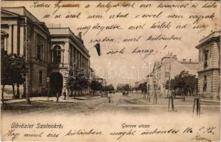 1904 Szolnok, Gorove utca, Vármegyeháza (EK)