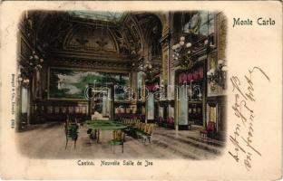 1901 Monte Carlo, Casino, Nouvelle Salle de Jeu / casino, interior (EK)