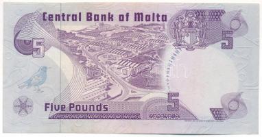 Málta DN (1979) 5L T:F szép papír
Malta ND (1979) 5 Liri C:F fine paper
Krause P#35a
