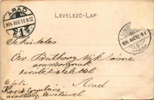 1904 Nevicke, Nevytske, Nyevicke (Ungvár, Uzshorod, Uzhorod); vár kert. Feuerlicht Testvérek kiadása...