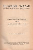 [Folyóirat] Huszadik Század. Társadalomtudományi és politikai folyóirat. Szerkeszti Csécsy Imre. Meg...