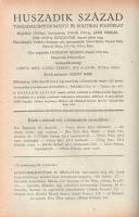 [Folyóirat] Huszadik Század. Társadalomtudományi és politikai folyóirat. Szerkeszti Csécsy Imre. Meg...