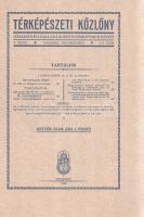 [Folyóirat] Térképészeti Közlöny. V. kötet, 1-4. füzet. [Teljes, két kötetben.]
Budapest, 1938-1939...